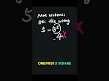 Most students gets BEDMAS wrong! #maths #algebra #education #shorts