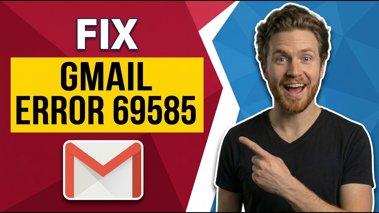 ❁たぬページ❁ Fix Gmail Error 69585 (Easy Guide) - YouTube