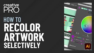 Illustrator: How to Recolor Artwork Selectively (Video Tutorial)