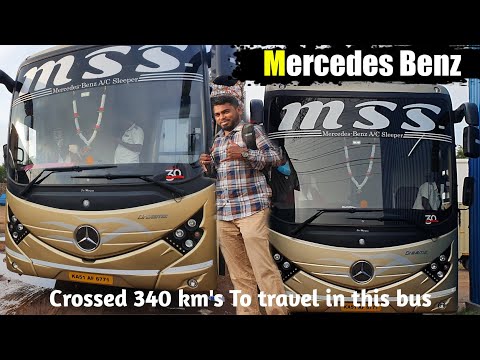 Mercedes Benz Multi Axle AC Sleeper || Mettur Super Services || Travel Vlog || Bus Review Tamil