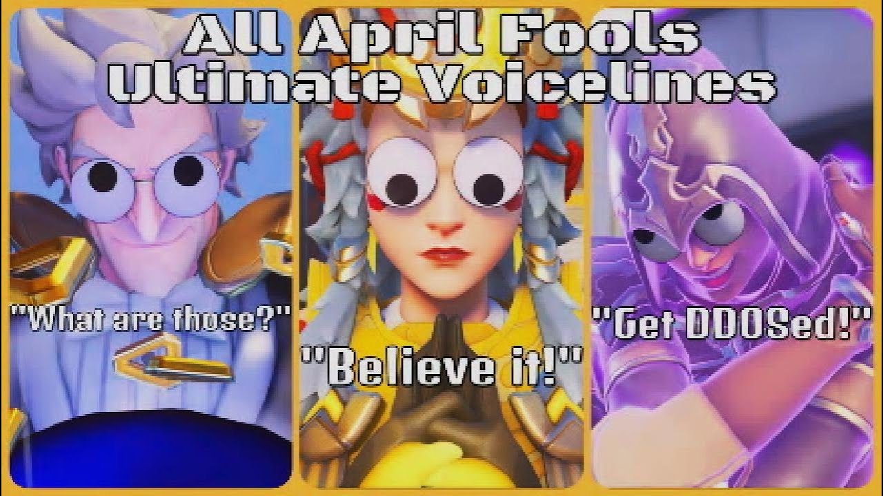 All April Fools Ultimate Voicelines Overwatch 2 YouTube