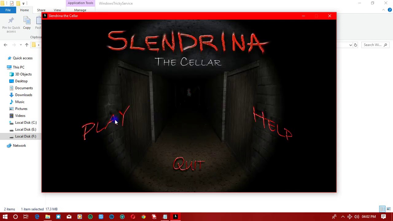 Slendrina PC (Free Download / Windows 7 / 8 / 8.1 / 10 / XP