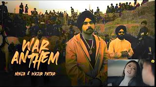 War Anthem (Official MV) Ninja | Alfaaz | Wazir Patar | GAG Studioz | Roop Bhullar #newpunjabisong 