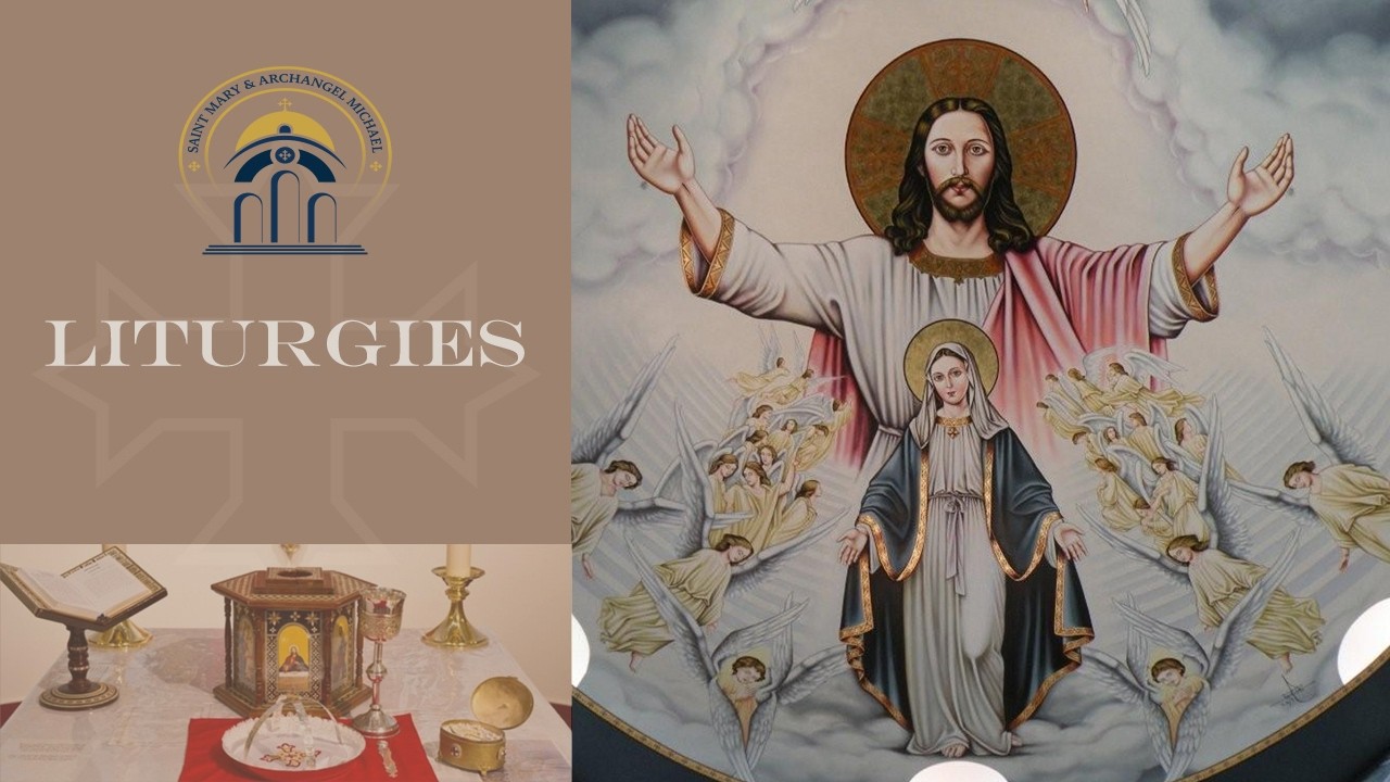 Main Sanctuary @ Saint Mary and Archangel Michael Coptic Orthodox Church of Houston, TX Live Stream