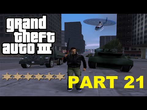 GTA 3 - 6 star wanted level playthrough - Part 21