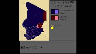 Chadian Civil War 2005-2010 - Every Week