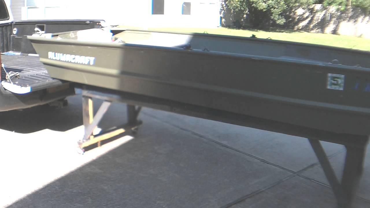 JON BOAT loading & unloading YouTube