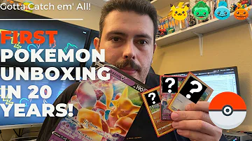 Opening My First Pokémon Cards in over 20 Years!