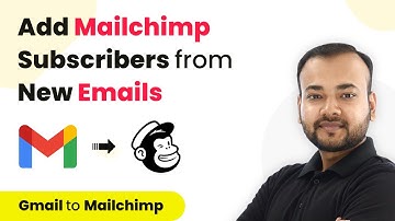 How to Add Mailchimp Subscribers for New Emails - Gmail Mailchimp Integration