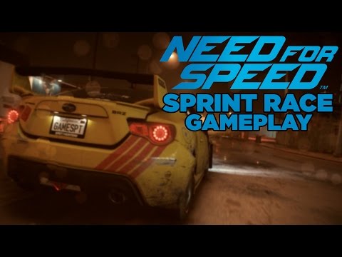 Sprint Race Gameplay - Need For Speed