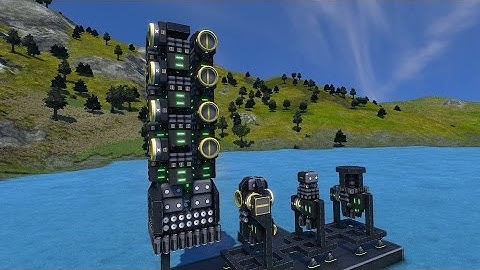 Space Engineers - Ever More Ludicrous Cluster Ingot Missiles