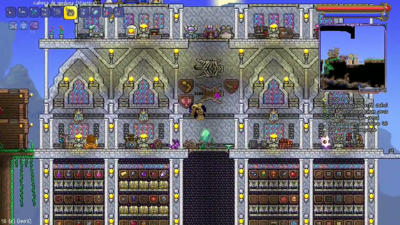 Jugador de Minecraft en Terraria 🔥 