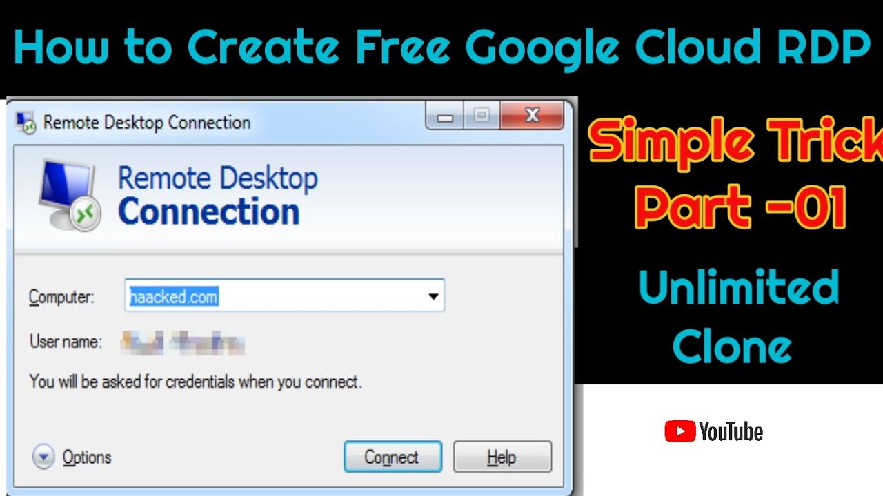 How to create google cloud RDP | Google Cloud Platform | google cloud ...
