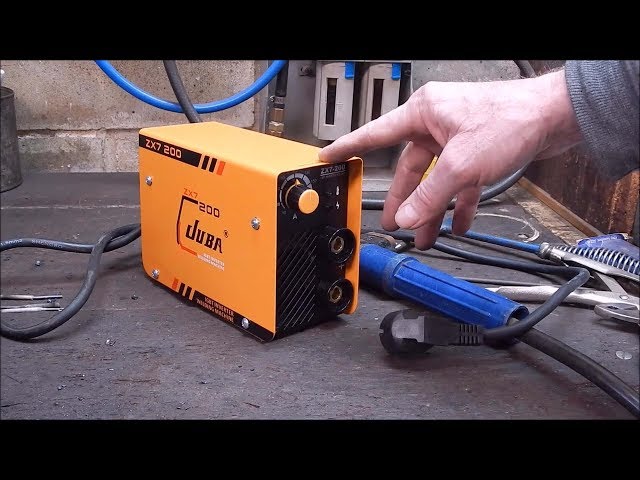 I review another tiny inverter stick welder from Banggood