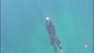 Free diving with DiveBooster