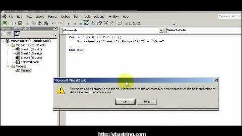 How To Reference VBA Cells