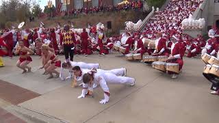 Iowa State University Drumline - Cowbell!  (2019 Homecoming Step Show)