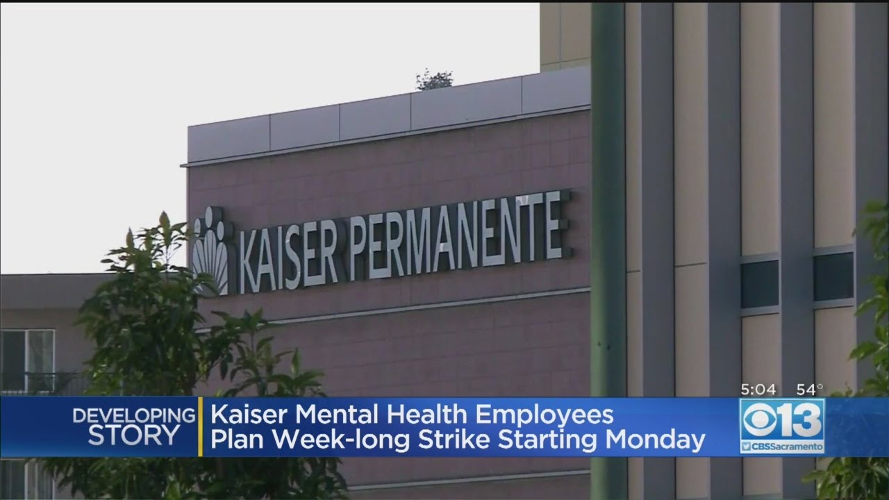 Kaiser Mental Health Employees Plan Weeklong Strike Starting Monday