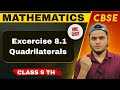 (NEW NCERT) Quadrilaterals Ch-8 || Ex-8.1 Complete Class 9 || Class 9 Maths |