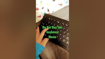 Do Not Buy This Keyboard MEME LOL