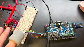 CE 433 Spring 26 : Pulse Sensor ASIC Design - Course Project : Task 2 XADC output on LEDs