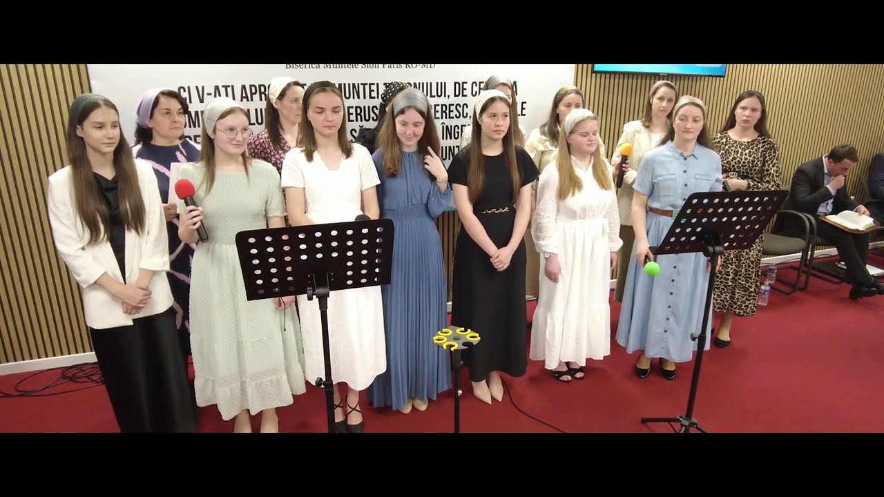 Un grup de surori | 16-04-2024 | Se-aude sus pe cer un cant de glorii