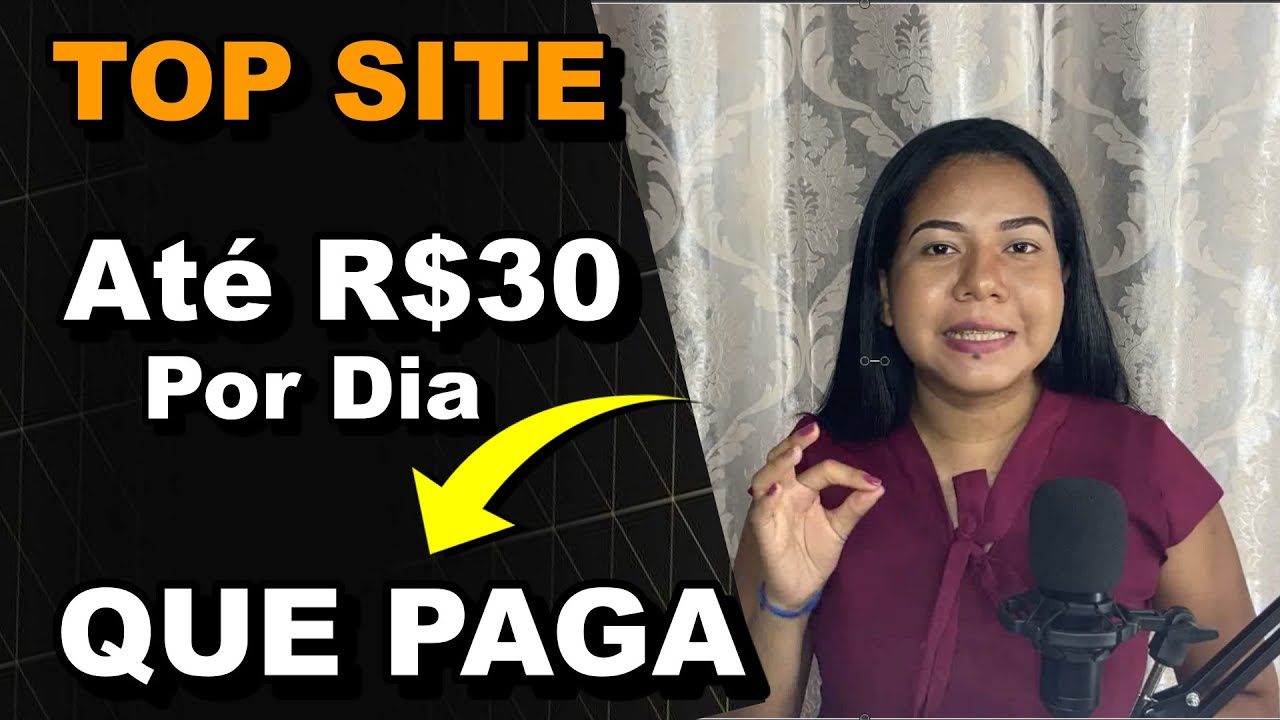 Site Que Paga Até R$30 Por Dia (R$900 por Mês)