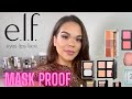 Full Face of NEW ELF COSMETICS | The BEST LONG LASTING Drugstore MAKEUP FOR FACE MASK