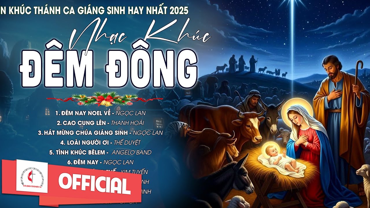 Nhạc Thánh Ca Giáng Sinh 2025 | Nhạc Khúc Đêm Đông | Những Bài Thánh Ca Giáng Sinh Hay Nhất