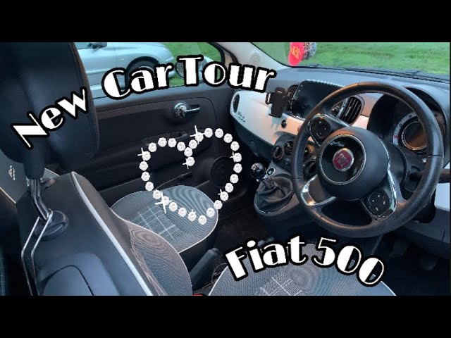 FIAT 500 CAR TOUR!! Fiat 500 Lounge Tour  Interior, Extra Features, Under  Bonnet 