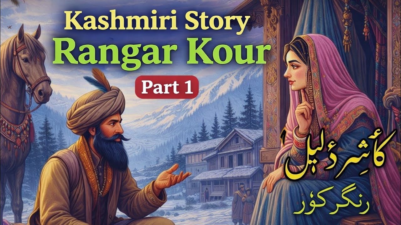 Kashir Daleel || Rangar Kour || Part 1 || رنگرکوٗر || Kashmiri Folk Story with Illustrations ||