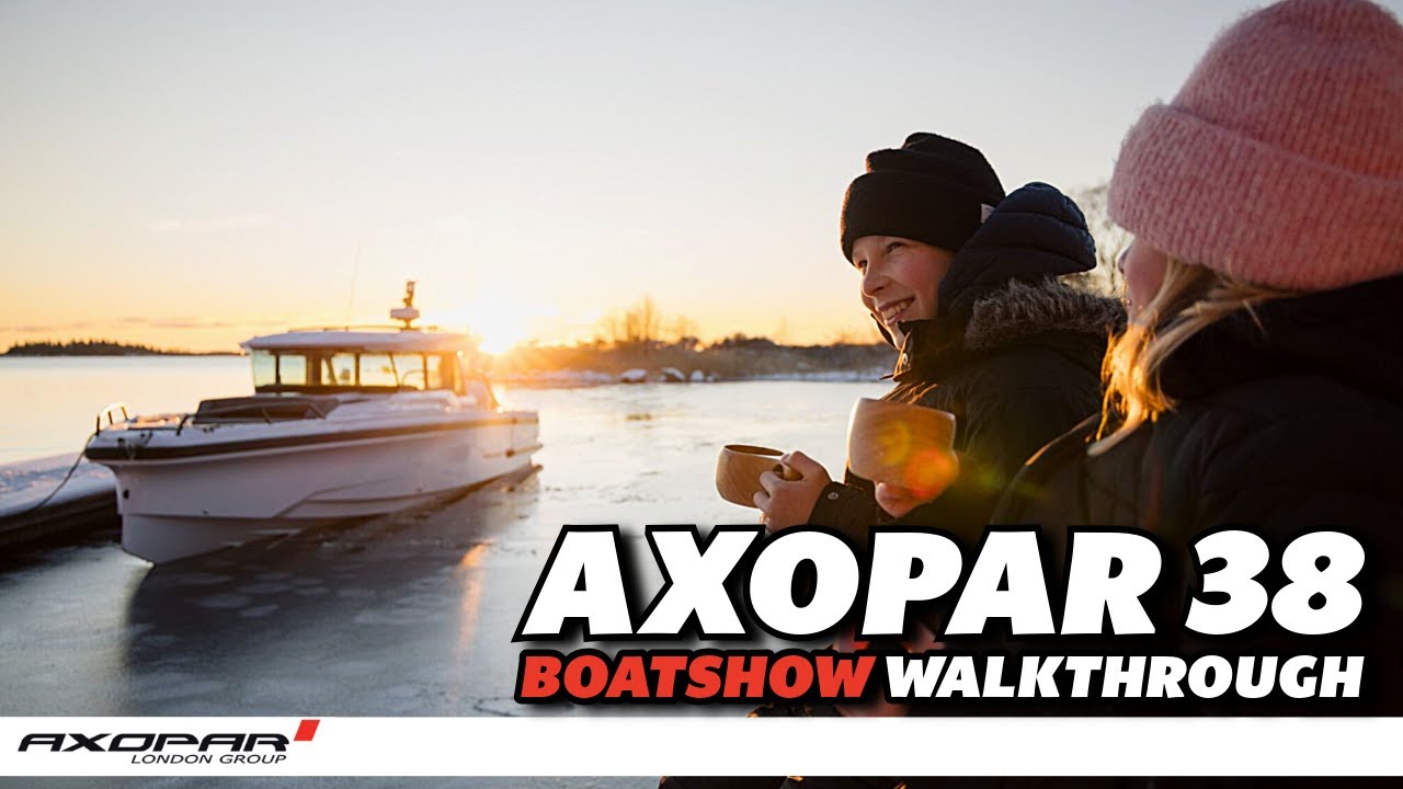Axopar 38 Walkthrough at the Dusseldorf boat show 26'  New Features & Walkthrough of the New Legend!