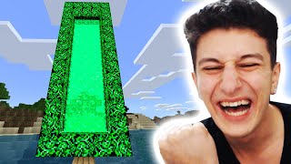 Gari̇p Portala Gi̇rdi̇m Minecraft 18