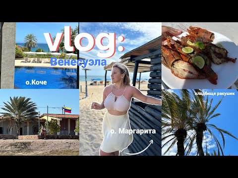 видео: VLOG: путешествие на остров Коче и Маргарита//кладбище ракушек