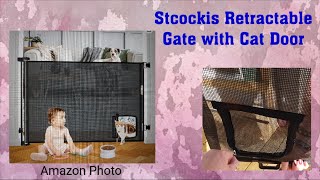 Stcockis Retractable Gate with Cat Door ~ Unboxing & Review by Subscription Boxes & More with Michelle 44 views 5 days ago 11 minutes, 30 seconds
