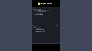 [Shorts] Javascript - export default (預設匯出) 快速上手