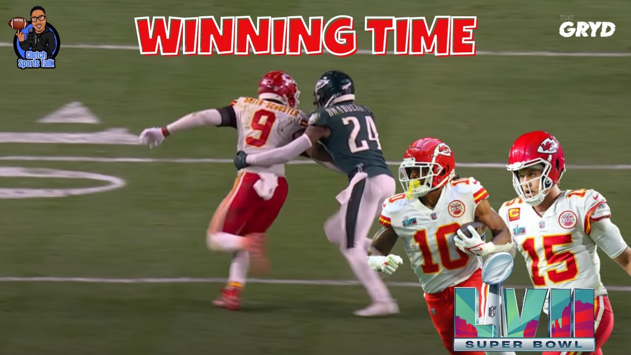 Chiefs Winning Drive | Chiefs vs Eagles | Super Bowl 57  #nflnews #superbowl57 #chiefskingdom