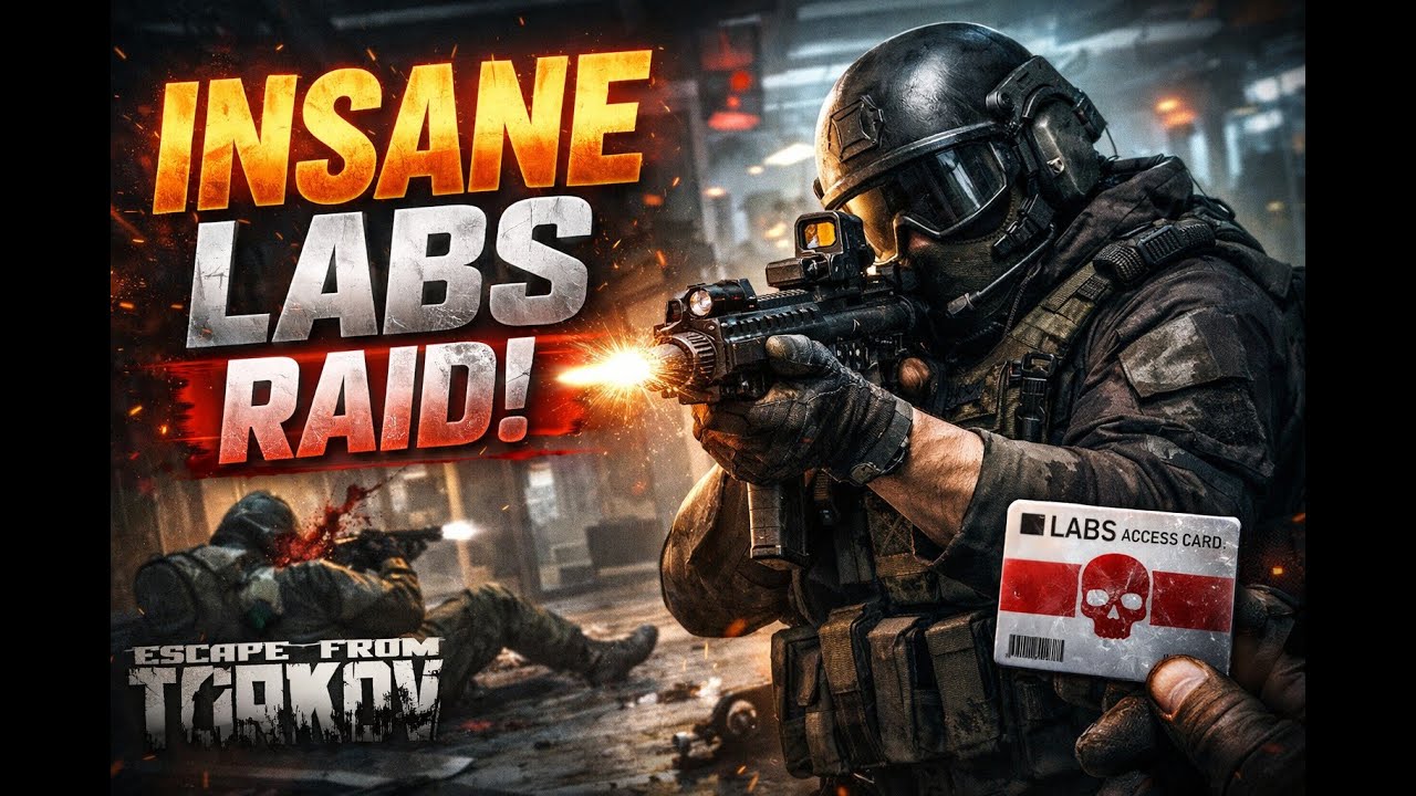 My first solo labs raid this Tarkov wipe was crazy! (I shouldn't have lived)