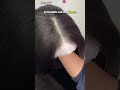Raw hair glueless wig, long hair, middle part, our glueless wig ready in 5mins!😆