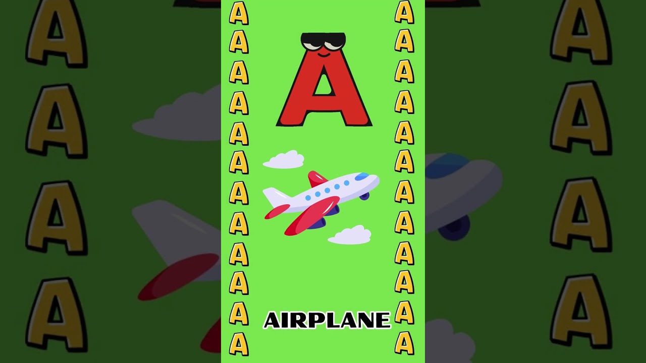 Letter Aa | Letter A Sound | Objects Beginning with Letter A 