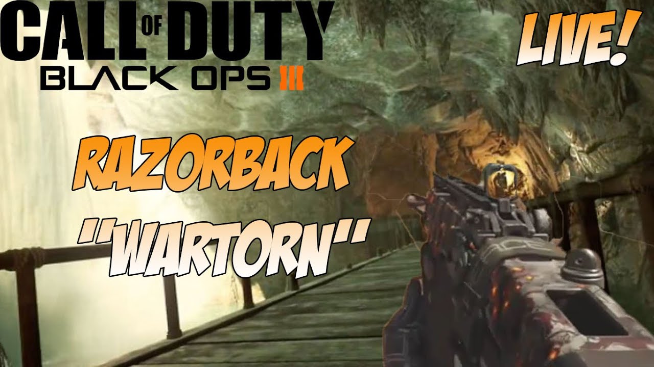 Razorback "Wartorn" EPIC Camo Gameplay! (Call Of Duty: Black Ops III)