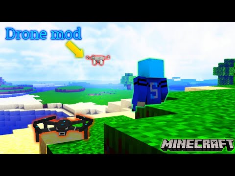 New drone mod for Minecraft. [Minecraft pe].