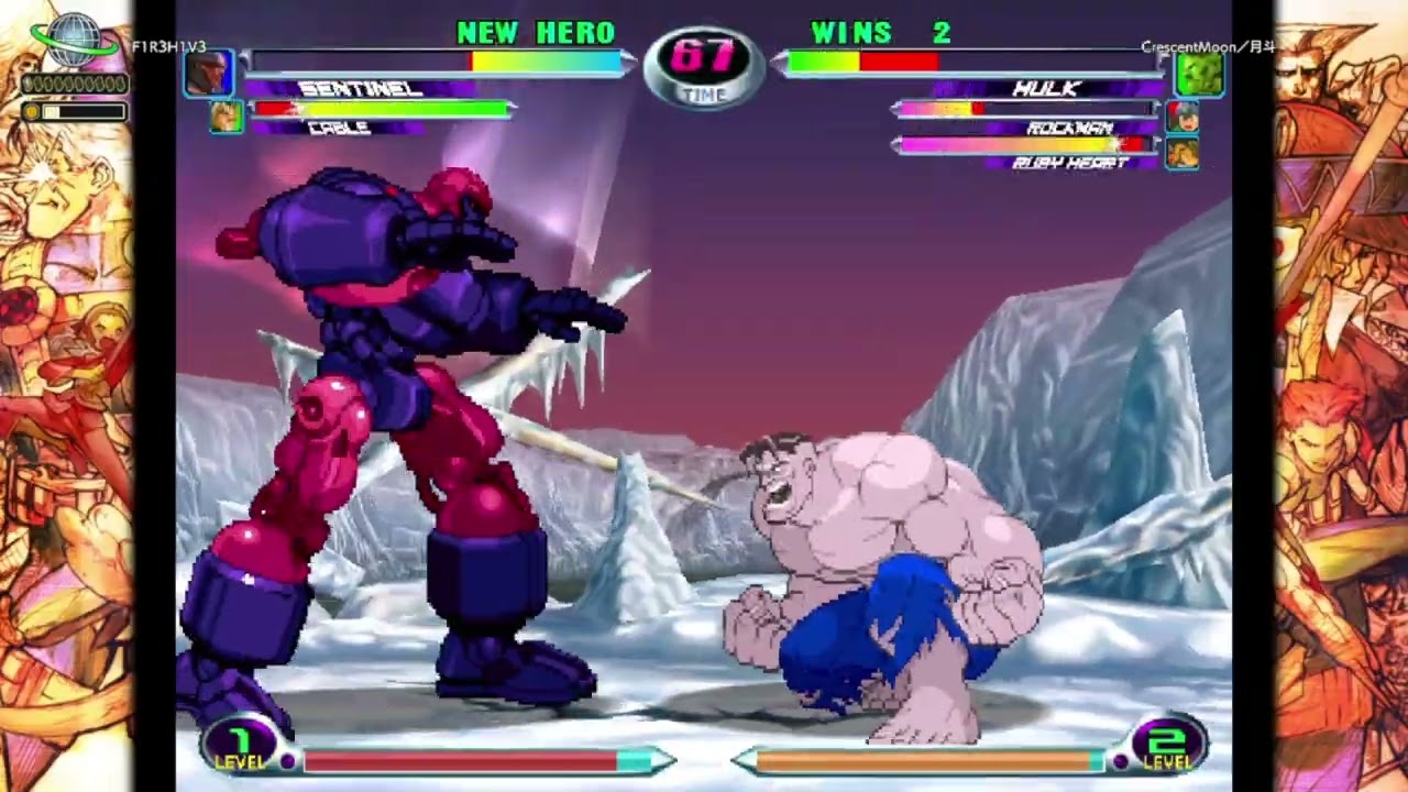 [Marvel vs Capcom 2]マブカプ２Steam対戦82[mvc2]