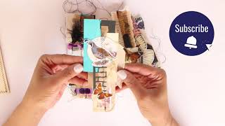 Embellishments clusters made with scraps