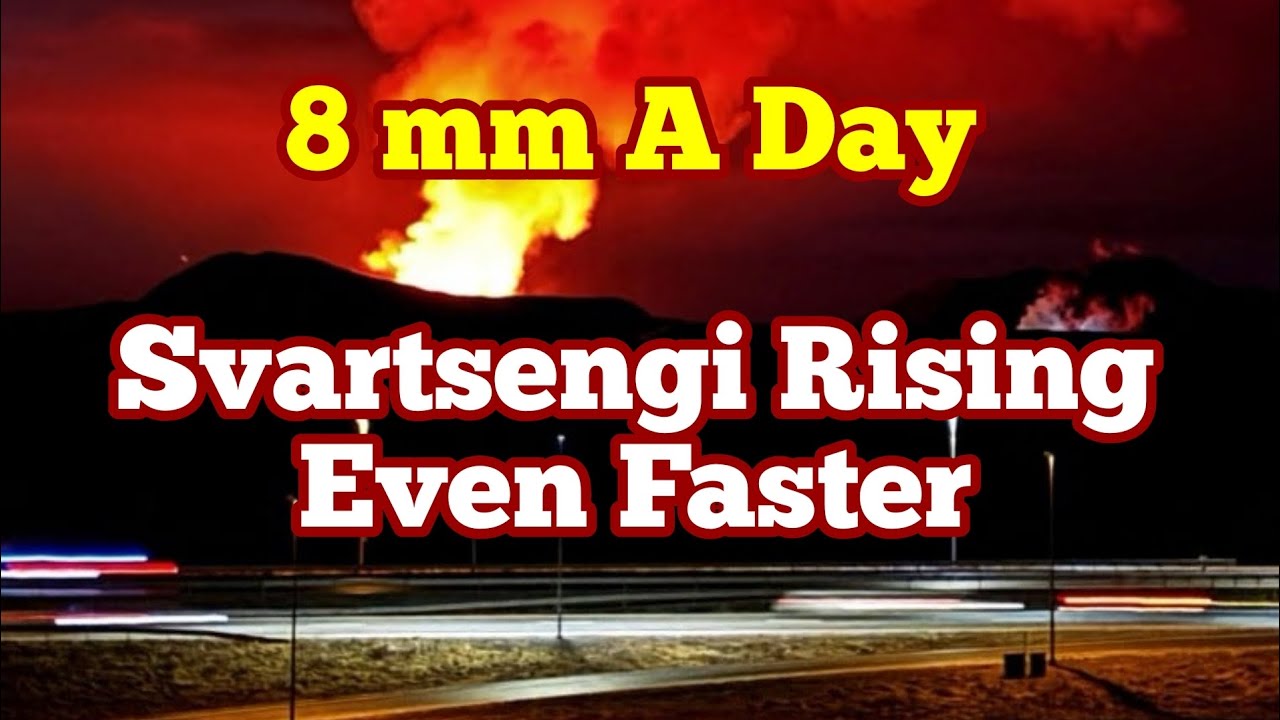 Land In Svartsengi Rising Faster Than Before, Iceland Hagafell Grindavik Fissure Volcano Eruption