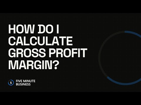 YouTube video thumbnail for: How Do I Calculate Gross Profit Margin?