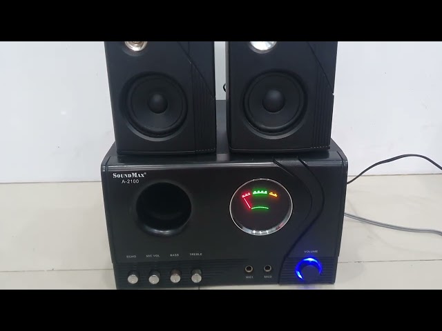 (Đã bán) Loa vi tính Soundmax A2100 đã qua sử dụng 2 ngõ mic karaoke