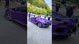 Lamborghini Aventador SVJ V12 😱😱 #youtubeshorts #lamborghini #supercars #car