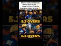 1st vs 2nd Fastest IPL Chases ⚡💀#FastestChase #IPL