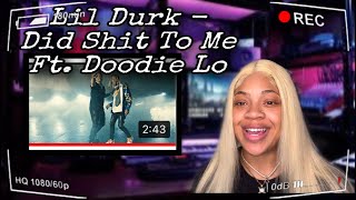 Lil Durk - Did Shit To Me ft. Doodie Lo (Official Video) || *Redslay Reaction*